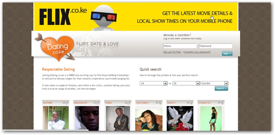 free online dating sites kenya