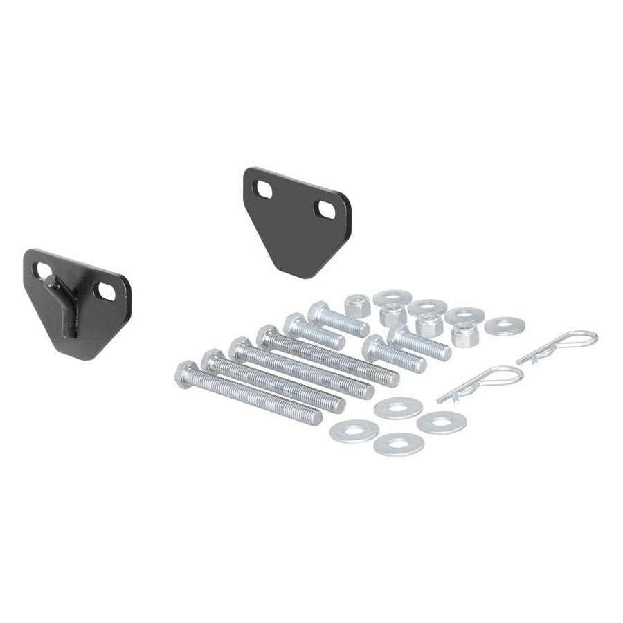 weight distribution hitch hook up brackets